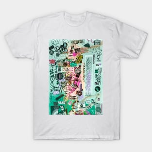 Sticker Urban Style Graffiti Tags T-Shirt